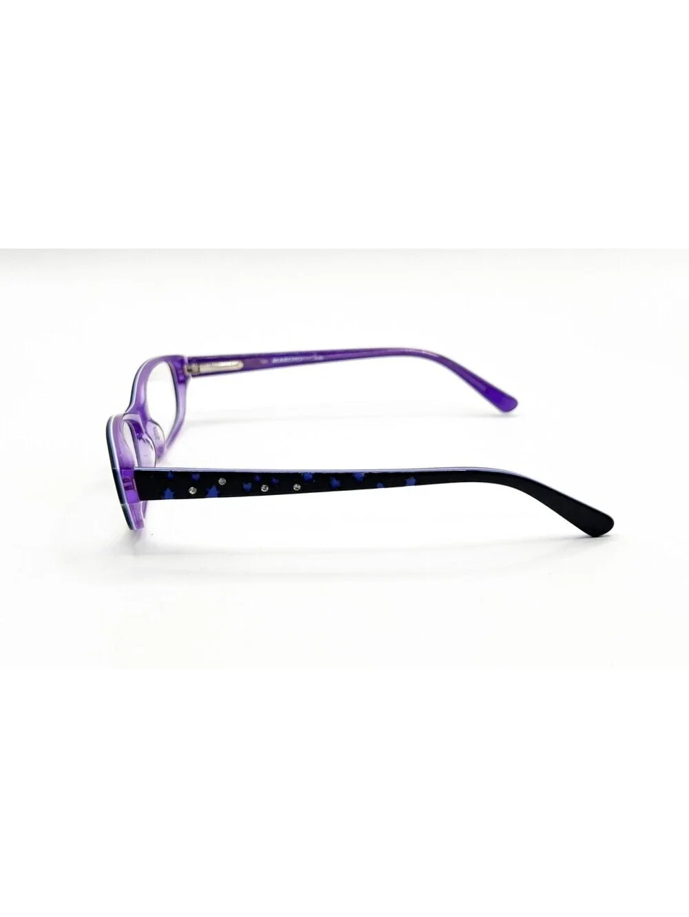 Marchon Nyc Ava 007 Dark Black Iris Authentic Eyeglasses 43-15-120